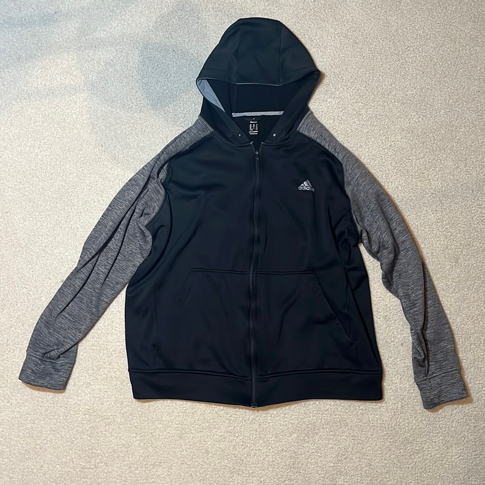Adidas Zip-Up Sweatshirt Size Boys XL